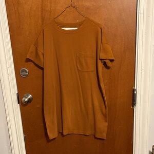 Madewell Women's Mini Dress in Rich Brown